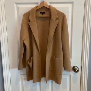 GUC J.Crew Sophie Open Front Sweater-Blazer